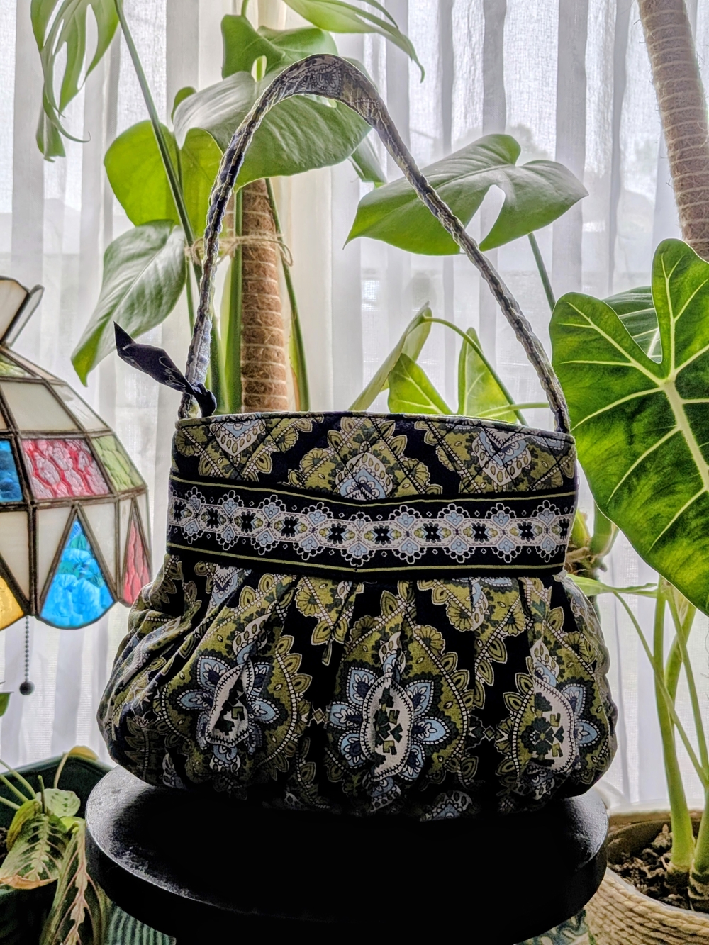 Vera Bradley Hannah Bag. In Cambridge Green.